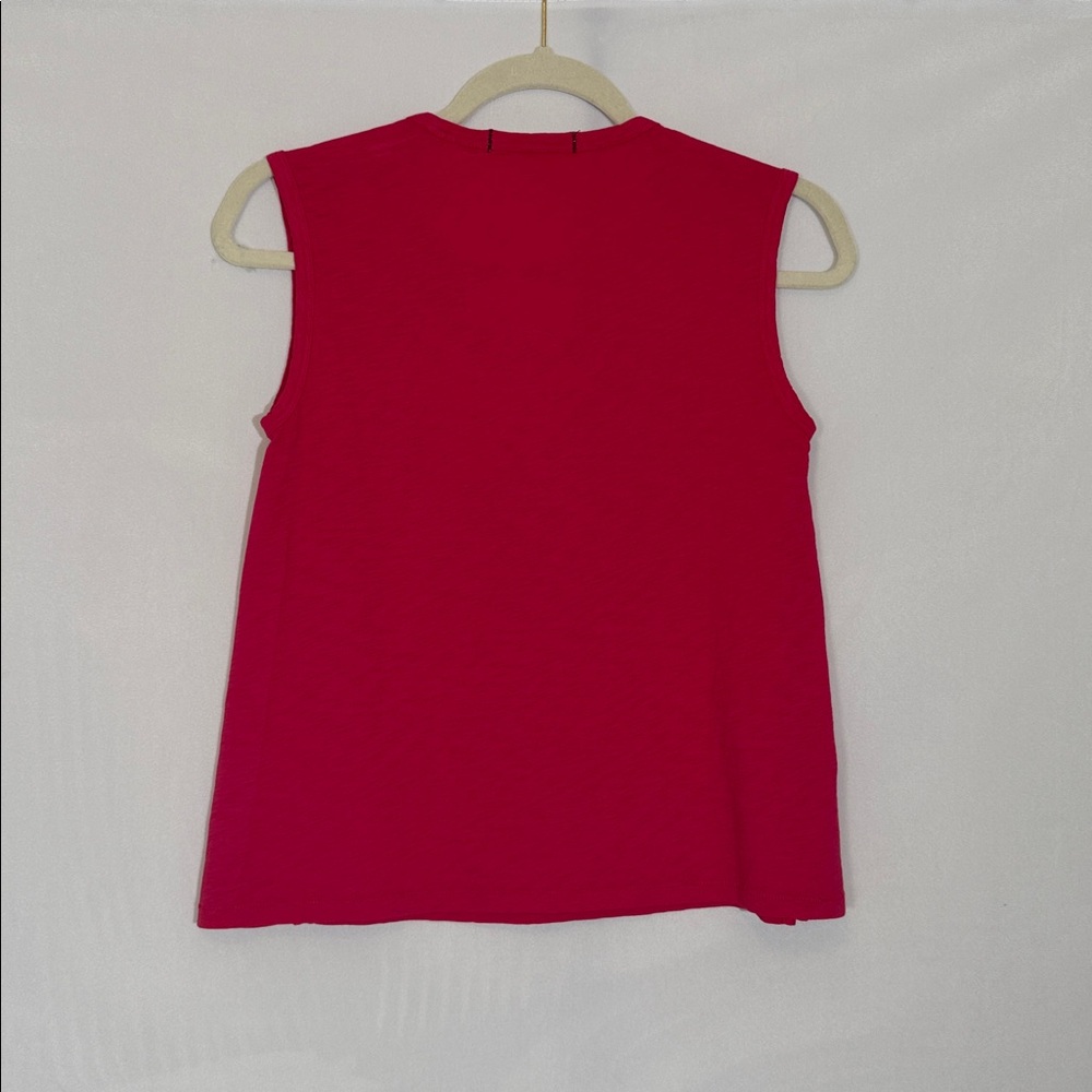 NWOT AMO Tank Top Size S Raspberry Pink Color - Picture 3 of 6